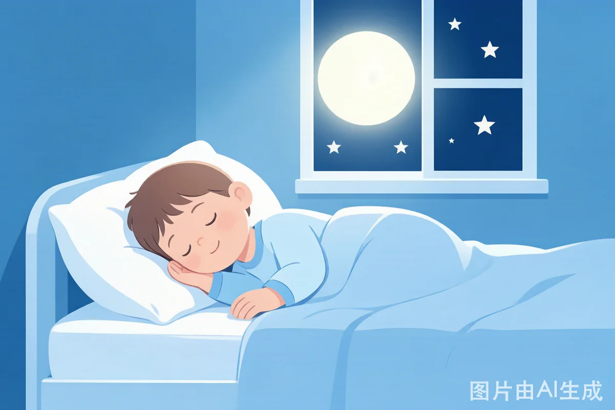 生长激素分泌黄金期:孩子几点睡,比几点补更重要